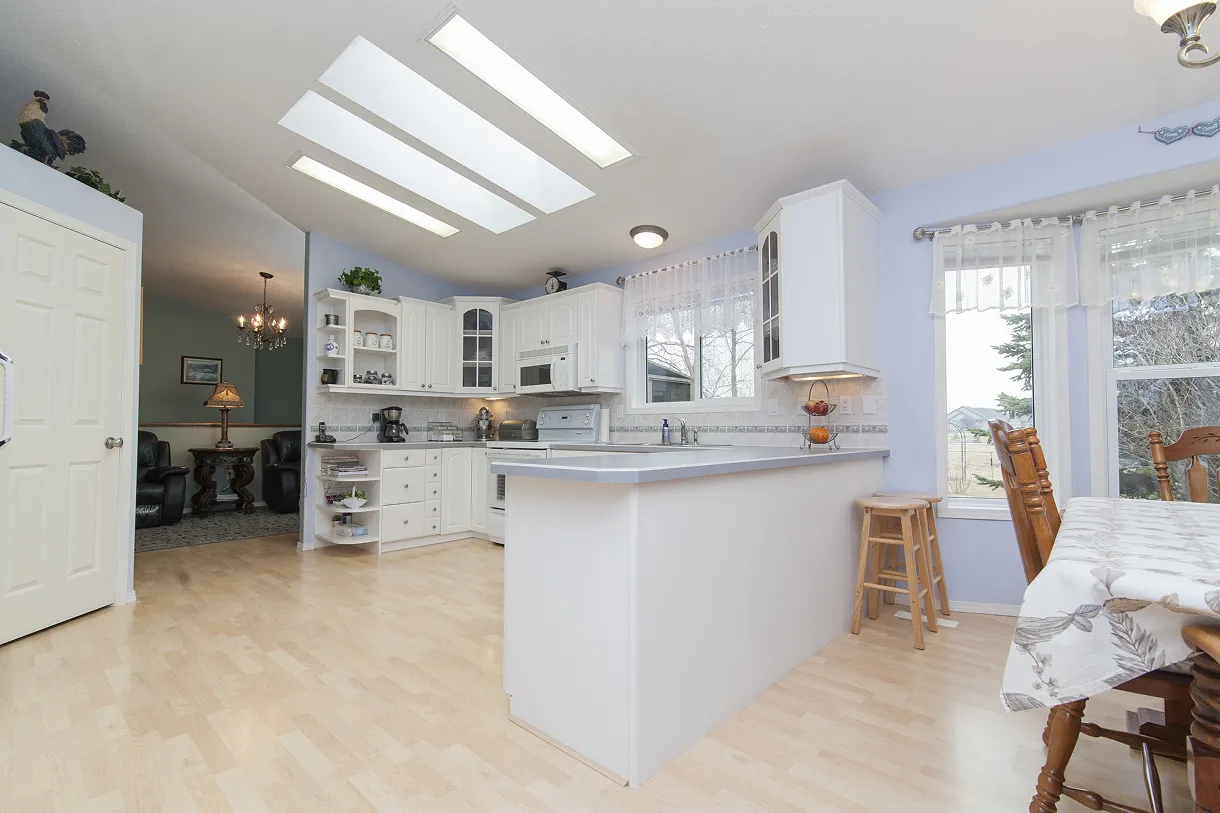beautiful shot modern house kitchen 1 1